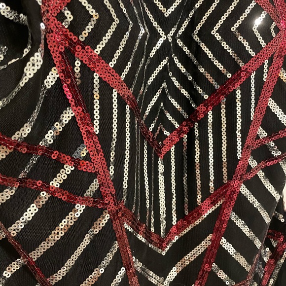 Sequin Hearts Dress NWT (13) - Picture 3 of 4